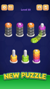 اسکرین شات 3 بازی Nuts Sort