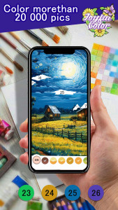 اسکرین شات 1 بازی Joyful Color - Color By Number