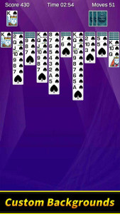 اسکرین شات 2 بازی Spider Solitaire