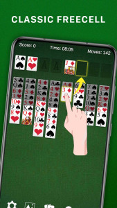 اسکرین شات 1 بازی AGED Freecell Solitaire