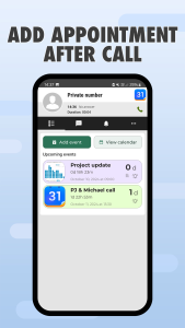 اسکرین شات 5 برنامه Calendar - Easy Planner