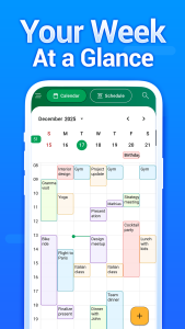 اسکرین شات 4 برنامه Calendar - Easy Planner