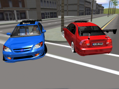 اسکرین شات بازی Civic Driving Simulator 3