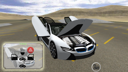 اسکرین شات بازی İ8 Driving Simulator 3