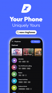 اسکرین شات برنامه Deeze: Ringtones & Wallpapers 1