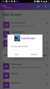 اسکرین شات برنامه Cast screen to TV : Cast scree 1