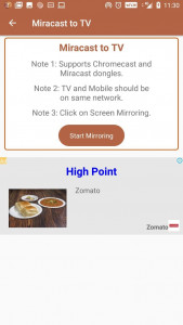 اسکرین شات برنامه Miracast Display Finder : Mobile to PC mirroring 3
