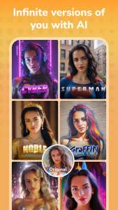 اسکرین شات 8 برنامه Dressup: AI photo Editor & Art