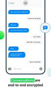 اسکرین شات 1 برنامه Messages: SMS Texting App