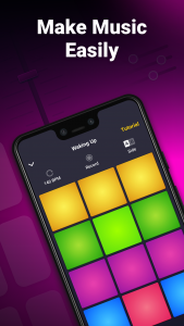 اسکرین شات برنامه Drum Pad Machine - beat maker 1