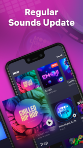 اسکرین شات 2 برنامه Drum Pad Machine - beat maker