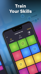 اسکرین شات 4 برنامه Drum Pad Machine - beat maker
