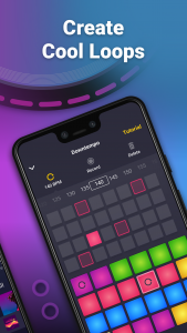 اسکرین شات برنامه Drum Pad Machine - beat maker 3