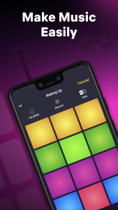 اسکرین شات برنامه Drum Pad Machine - beat maker 1