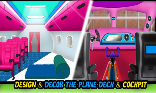 اسکرین شات بازی Build an Airplane – Design & C 1