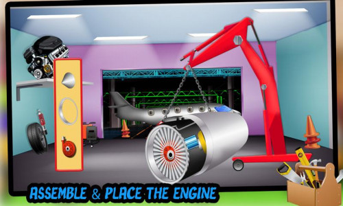 اسکرین شات بازی Build an Airplane – Design & C 2