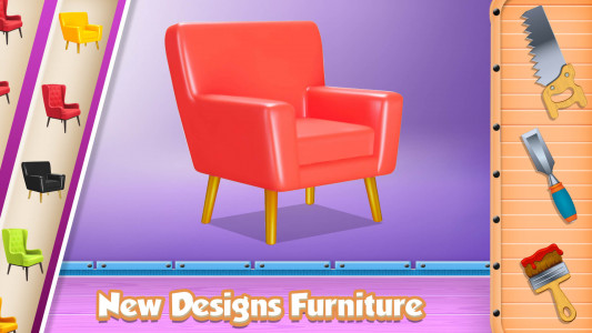 اسکرین شات بازی Build Furniture Wood Simulator 3
