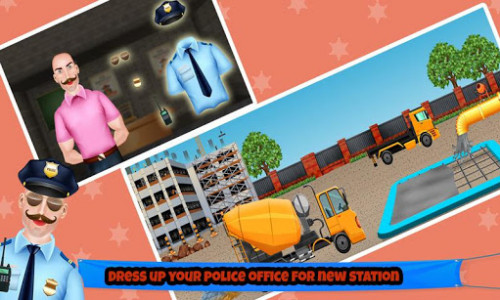 اسکرین شات بازی Build a Police Station: Construction Builder Game 4