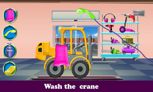 اسکرین شات 2 بازی Construction Crane Build Game