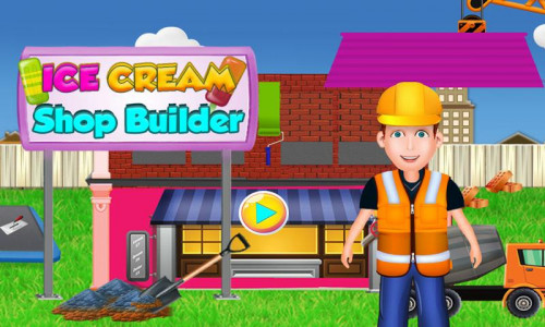 اسکرین شات بازی Ice Cream Cone Shop Builder 5