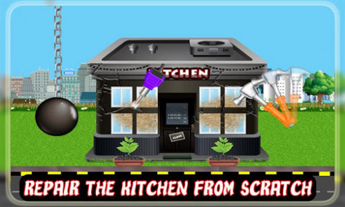اسکرین شات بازی Build a Kitchen – Home Builder Game 4