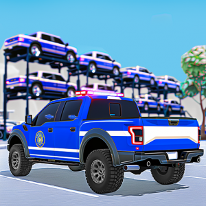 اسکرین شات برنامه Multi Level Police Car Parking 1