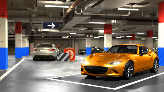 اسکرین شات 3 برنامه Multi Level Police Car Parking