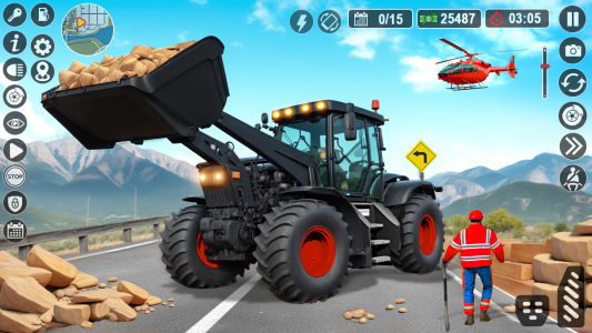 اسکرین شات 2 بازی Offroad Construction Game 3D