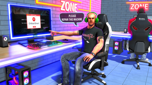 اسکرین شات بازی Internet Cafe Simulator Games 2