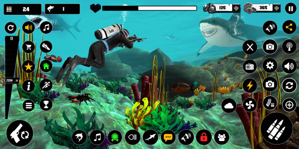اسکرین شات بازی Shark Hunter: 3D Offline Games 5