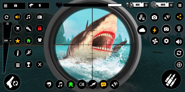 اسکرین شات بازی Shark Hunter: 3D Offline Games 7