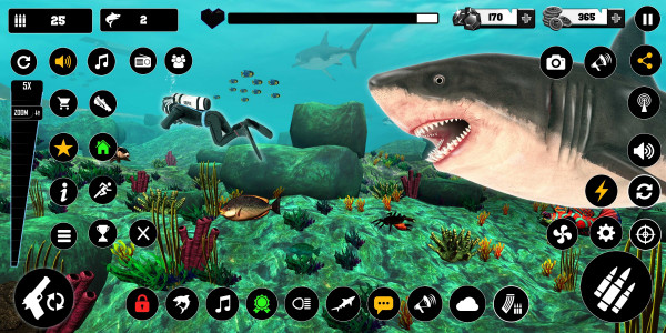اسکرین شات بازی Shark Hunter: 3D Offline Games 4
