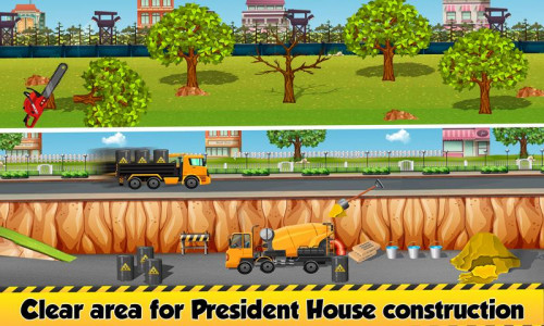 اسکرین شات بازی US President House Builder Sim 4