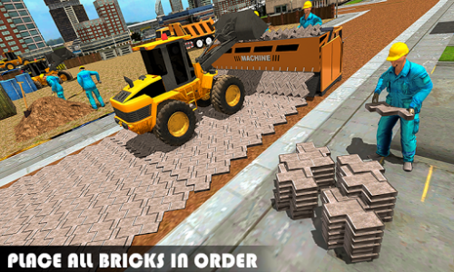 اسکرین شات بازی Bricks Highway: Road Construction Games 2019 3