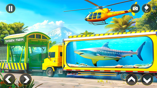 اسکرین شات بازی Sea Animal Transport Truck Sim 7