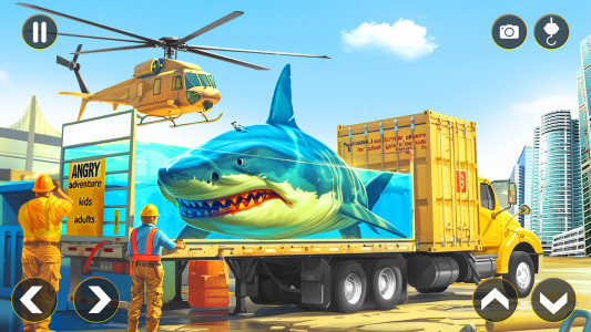 اسکرین شات بازی Sea Animal Transport Truck Sim 4