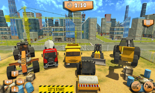 اسکرین شات بازی Heavy Construction Building: Truck Excavator Games 4