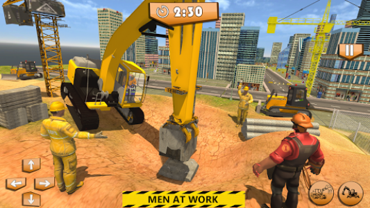 اسکرین شات بازی Heavy Construction Building: Truck Excavator Games 7