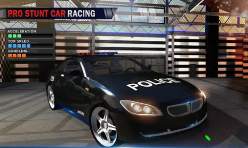 اسکرین شات برنامه Police Ramp Car Jumping Extreme City GT Car Racing 5