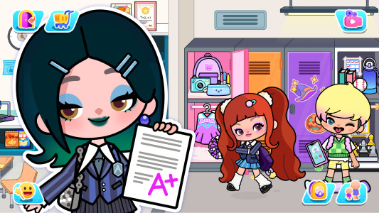 اسکرین شات 6 بازی Aha World: Doll Dress-Up Game