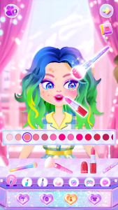اسکرین شات 2 بازی Aha Makeover-Beauty Salon Game