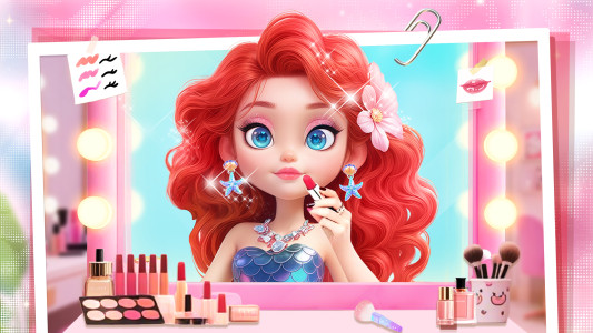 اسکرین شات 1 بازی Aha Makeover-Beauty Salon Game