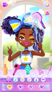 اسکرین شات 2 بازی Aha Makeover-Beauty Salon Game