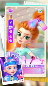اسکرین شات 5 بازی Aha Makeover-Beauty Salon Game