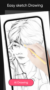 اسکرین شات 6 برنامه AR Drawing : Sketch & Trace
