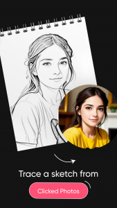 اسکرین شات 5 برنامه AR Drawing : Sketch & Trace