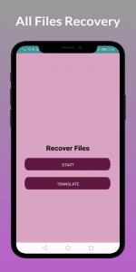 اسکرین شات برنامه Deleted All Files Recovery -Photo audio and Videos 1