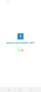 اسکرین شات برنامه Recover Audio Files 1