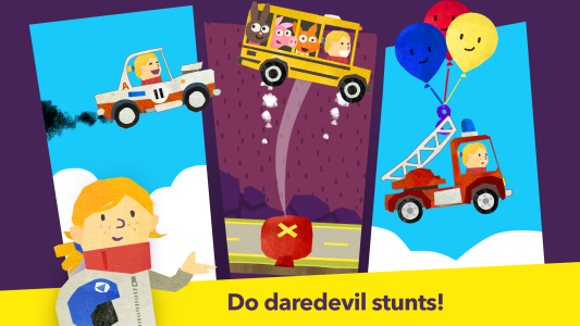 اسکرین شات 1 بازی Kids car racing - Fiete Cars