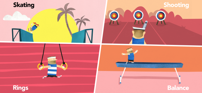 اسکرین شات 2 بازی Fiete Sports - kids games